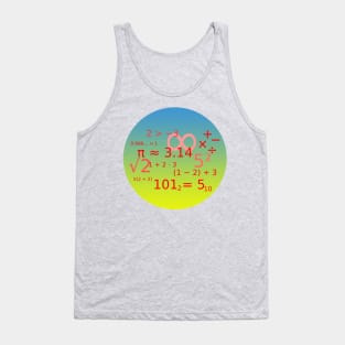 Math lovers Tank Top